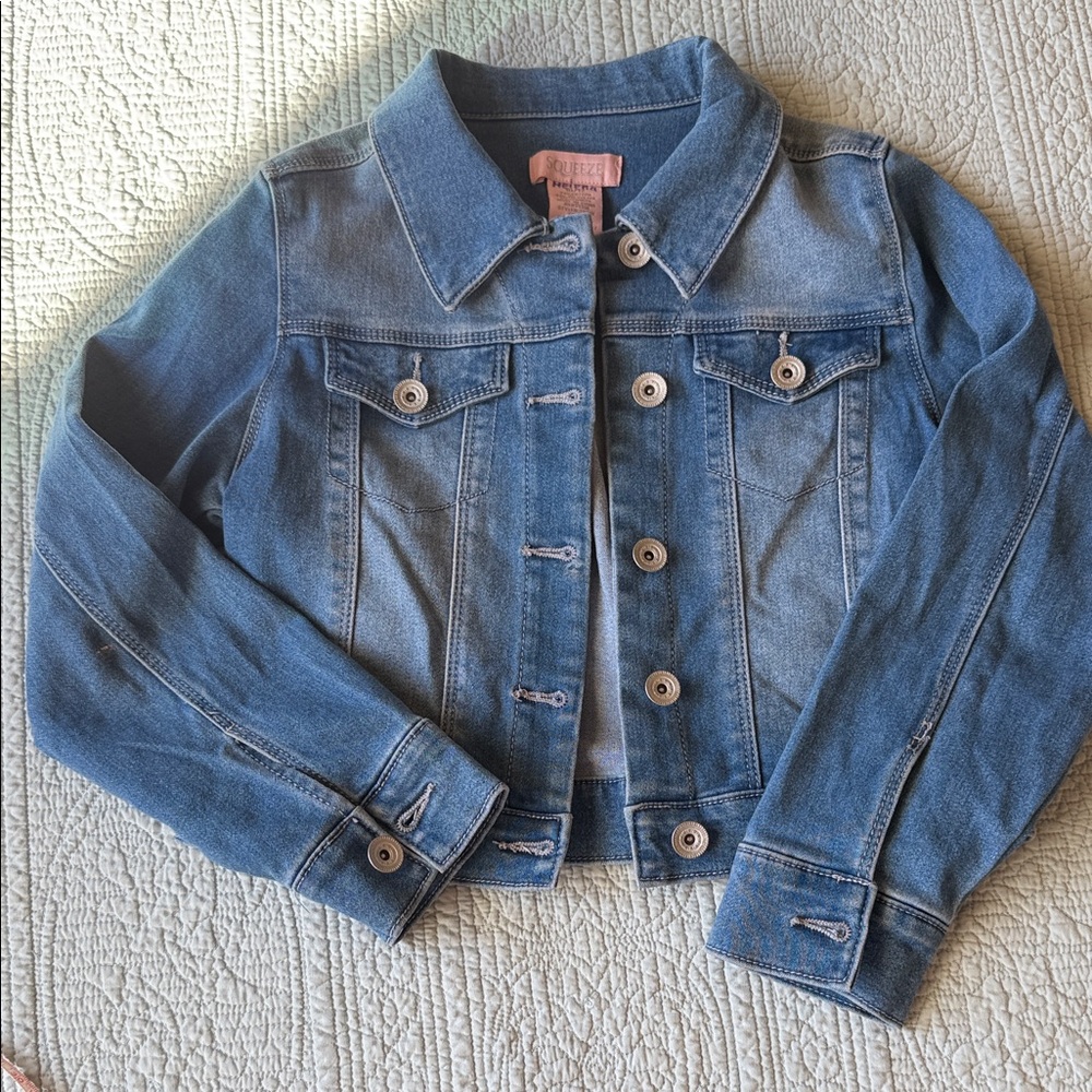 Squeeze Classic Blue Jean Jacket for Kids